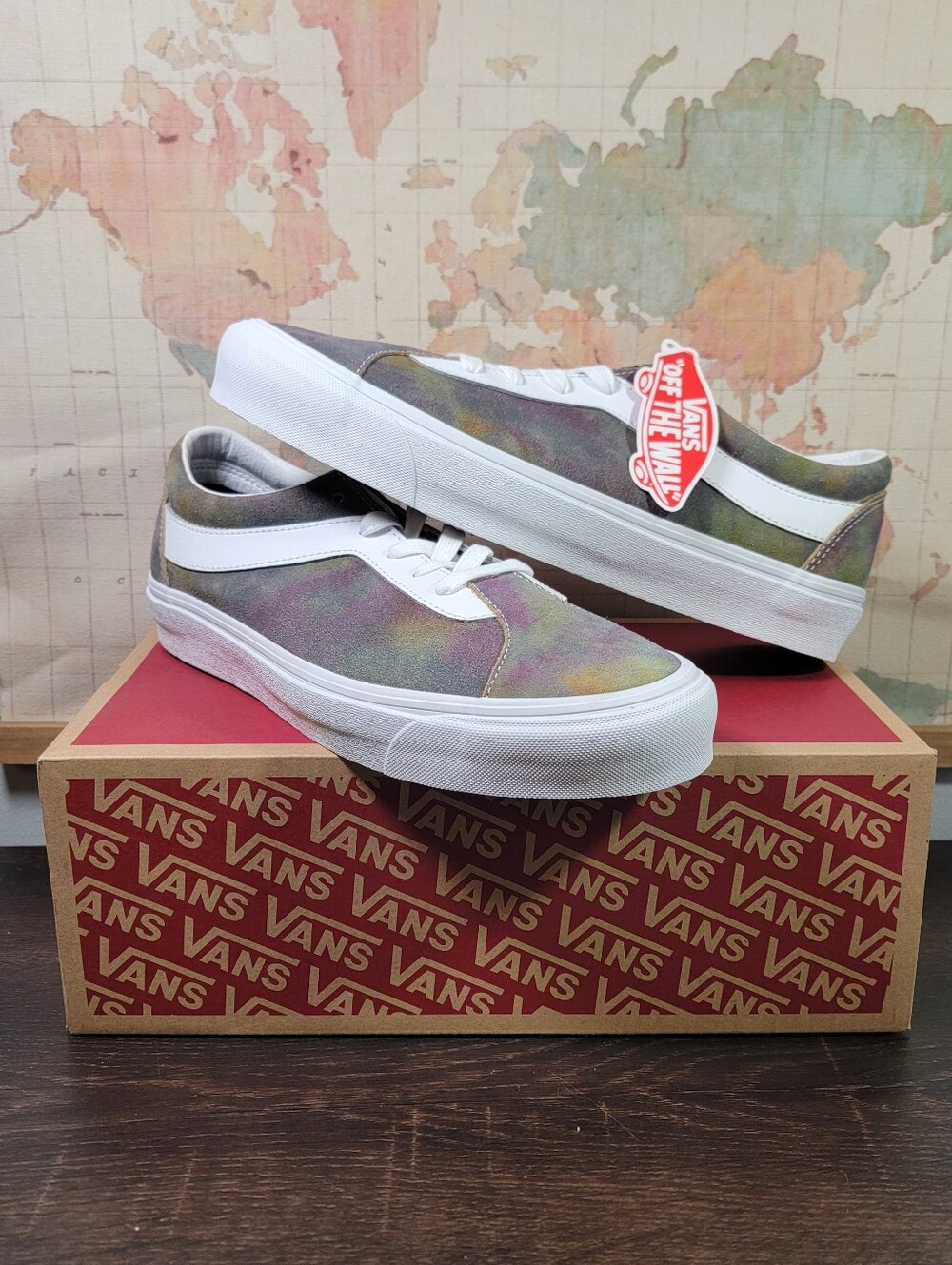 BRAND NEW Vans Bold Ni 'Tie Dye Suede' Sneaker Men's Size 11.0